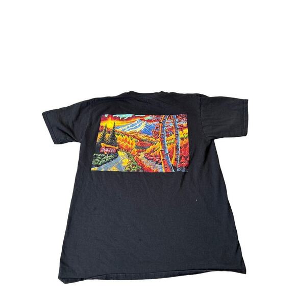 In-&-Out Colorado T-shirt Tee black graphic men's SZ MD - Flawed - Picture 2 of 9